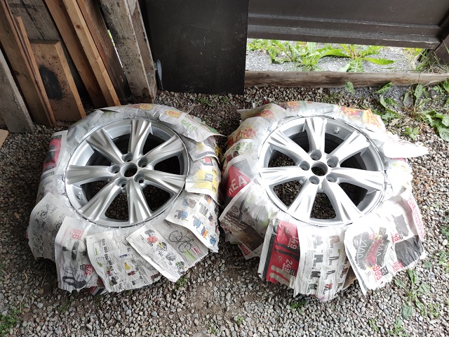 Wheels base coat